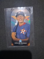 Carlos Correa 2015 Bowman Chrome Prospect Profile MINI Refractor RC PP-2 (PWE)(2