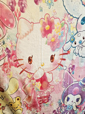Brand New Hello Kitty and Friends Throw Blanket 50x60 Super Soft Sanrio Blanket 