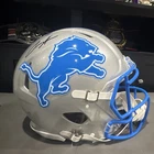 Aidan Hutchinson Detroit Lions Signed Full Size Authentic Football Helmet