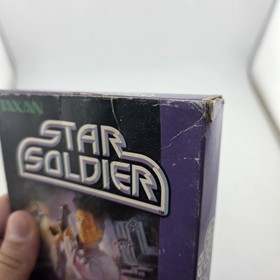 Star Soldier - Box Only - Nintendo Nes - Authentic (No Game - No Manual)