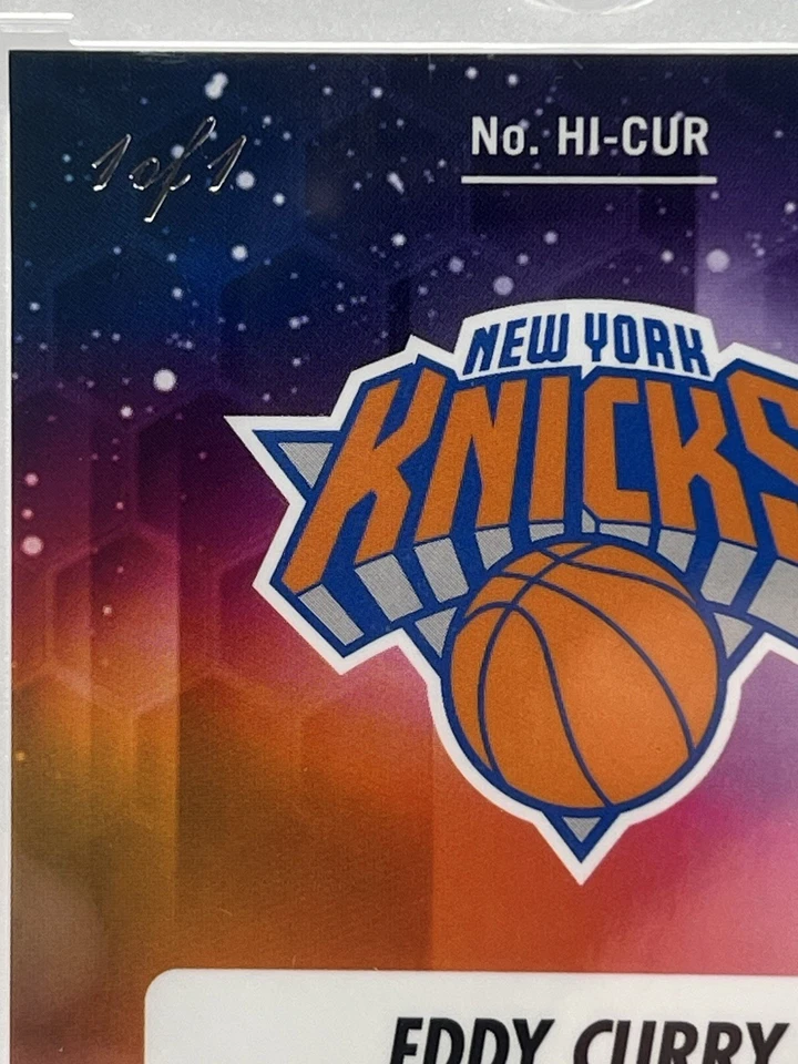 2023-24 NBA Hoops Ink Prizm Auto Eddy Curry 1/1! - Imagem 3 de 3
