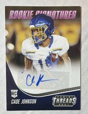 2021 Panini Chronicles Draft Picks - Threads Rookie Signatures Cade Johnson...