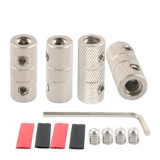 4 PCS 8 Gauge Butt Connector 8 AWG Wire Splicer Cable, Dual Wall Heat Shrink