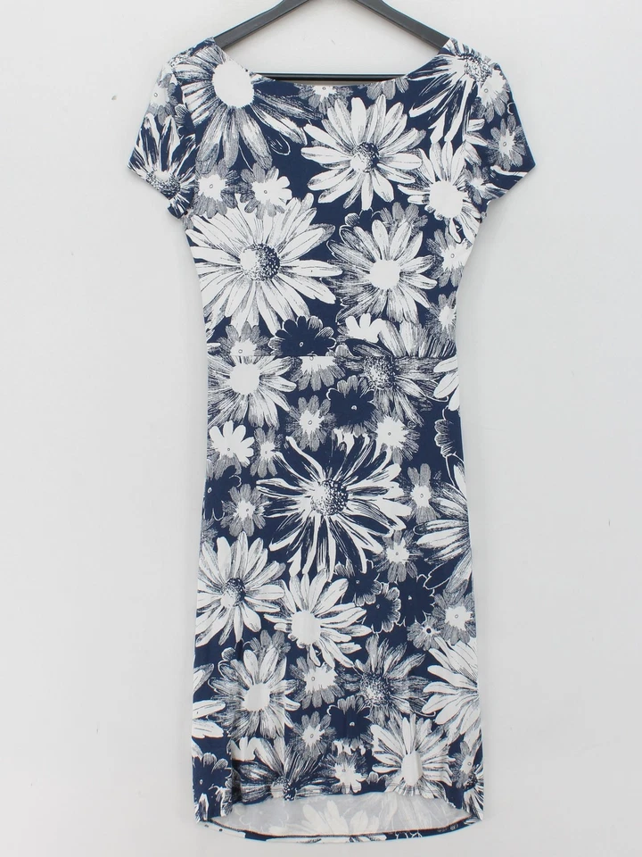 Phase Eight Bodycon Midi Dress UK14 in Blue - Image 2 of 4