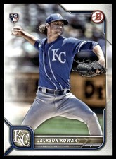 2022 Bowman Jackson Kowar Rookie Kansas City Royals #40