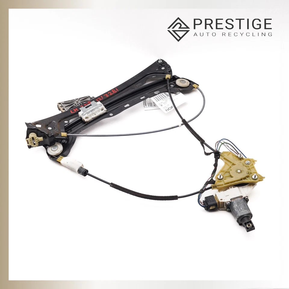 BMW 328i 328d 2012-2018 regulador de ventana de puerta con motor delantero izquierdo 51337281885 Foto 3 de 4