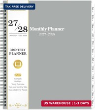 2027-2028 Monthly Planner/Calendar - 2 Year Monthly Planner 2027-2028