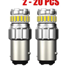 2-20X AUXITO LED 1157 2357 Reverse Backup Bulb Light XENON 6500K White 2800LUMEN