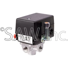 A18491 DeVilbiss/Craftsman/DeWalt 4-Port Pressure Switch 140/175 PSI Adjustable