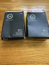 Sunlite Presta Valve Tubes 24x1, ISO 520, 32mm Presta, Black