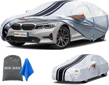 [2025 Upgrade] Car Cover Custom Fit for BMW 3 Series 320I 325I 328I 330I 335I Se