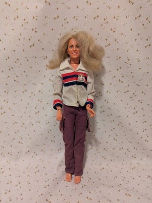 Bionic Woman Jaime Sommers 12.5'' Doll Action Figure Vintage 1974