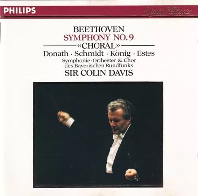 Sinfonie 9" Chor, Beethoven, Davis und Brso