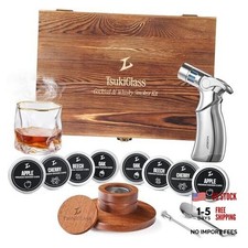 Whiskey Smoker Kit with Torch &ndash; 8 Wood Chip Flavors (200+ Drinks), Cocktail