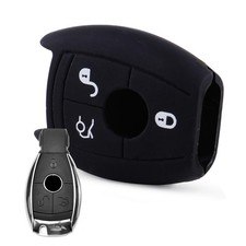 3-Tasten Silikon Schlüssel Hülle Etui für Mercedes C230 GLK350 CL550 E63 AMG CLK 3-Tasten Silikon Schlüssel Hülle Etui für Mercedes C230 GLK350 CL550 E63 AMG CLK