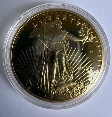 $50 American Eagle Gold Plated Commemorative Coin Souvenir Coins (2023)