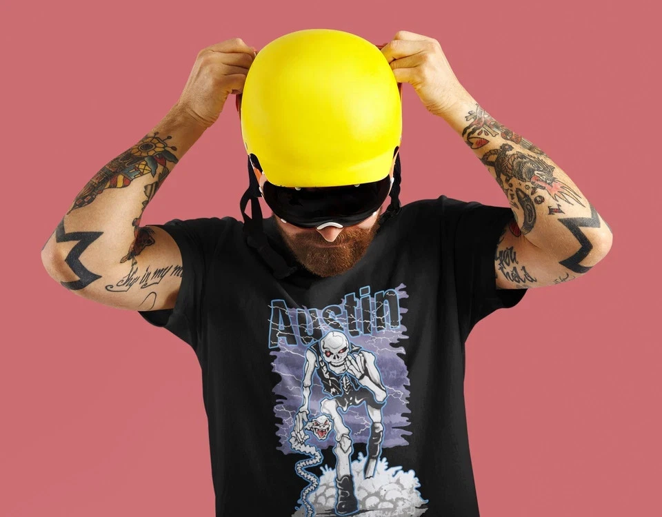 Wrestling Entertainment Stone Cold Steve Austin Bad To The Bonz T-shirt