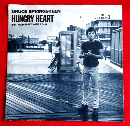 BRUCE SPRINGSTEEN - HUNGRY HEART - A1/B1 UK 1980 1st PRESS 7" VINYL EX/VG