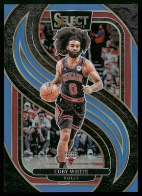 Coby White - 2024-25 Panini Select - Numbered /299 - Premier Level Prizm #126