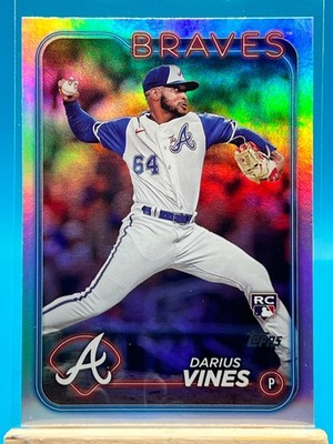2024 Topps Series 2 - Darius Vines #493 Rainbow Foil (RC)