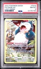 2022 POKEMON SWORD & SHIELD LOST ORIGIN #TG10 FULL ART/SNORLAX PSA 8