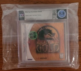 Mortal Kombat Gold Sega Dreamcast (1999) Factory Sealed WATA 8.5 A+ PSA