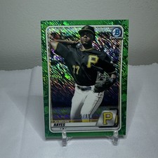 Ke'Bryan Hayes 2020 Bowman Chrome Prospect  Green Refractor /99 BCP-67 SP