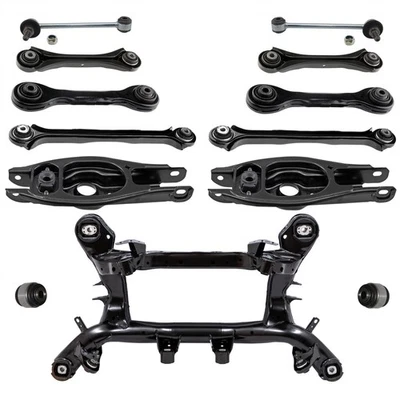 Achsträger hinten für BMW 1 E81 8 Querlenker 2 Koppelstange 2 Lager Hinterachse - Bild 1 von 4