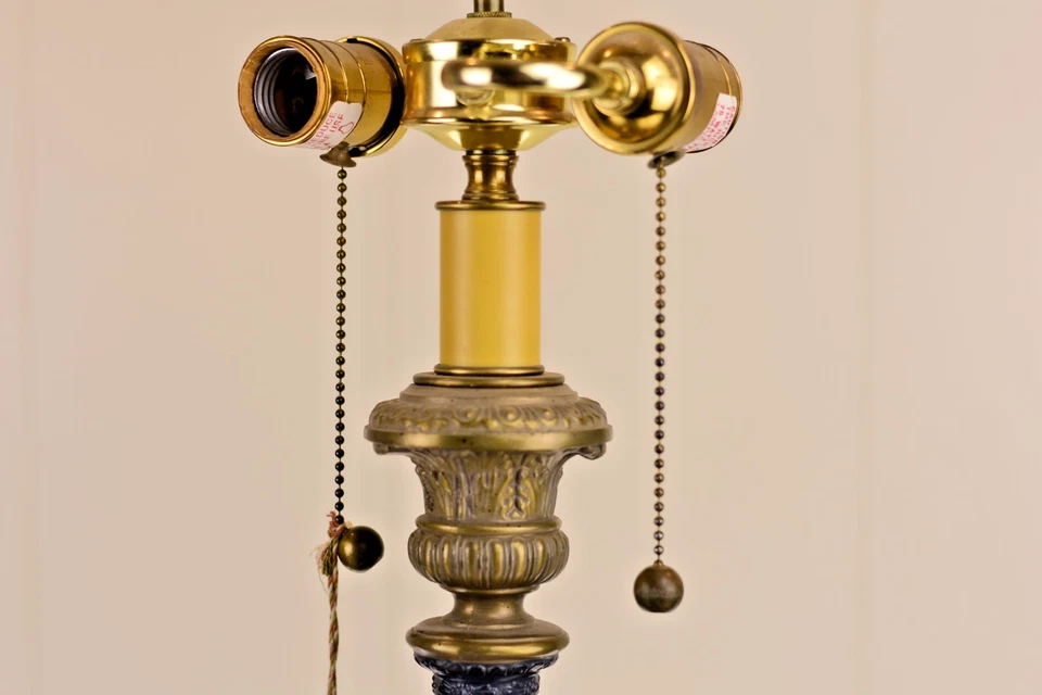 Antique Bronze Lamp, Circa 1920 - Image 3 of 4