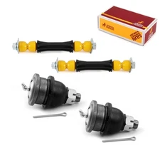 Front Sway Bar Link & Front Lower Ball Joint Kit for 95-97 Nissan Pickup 4 PCS