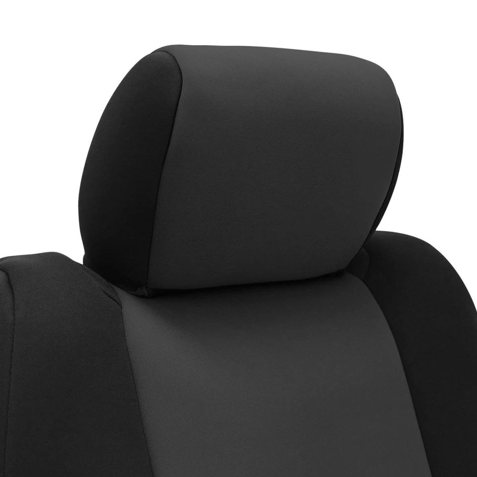 For Mercedes-Benz CLK430 99-02 Seat Cover CR-Grade Neoprene 1st Row Black & Foto 2 de 4