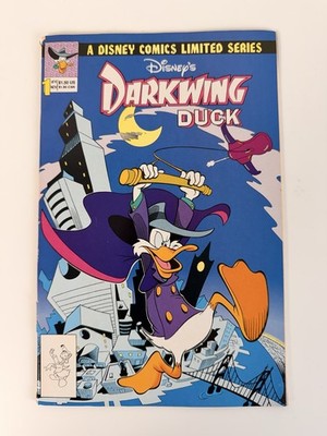 Disney's Darkwing Duck Limited Series #1 | VG - Hole In Back Cover