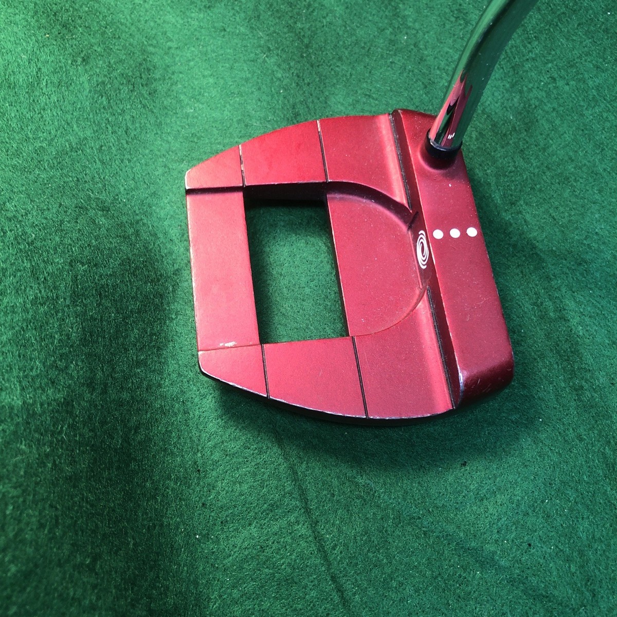 Odyssey O Works Jailbird Mini Putter - Red - Steel - 35