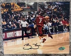 Dwayne Wade Miami Heat Signed 8x10 Photo with Player Hologram G. T. S. M. COA