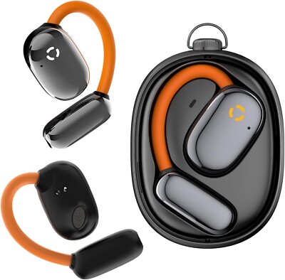 True Open Ear Ohrhörer kabellose Kopfhörer mit verbessertem Klang, sicherer Sitz NEU