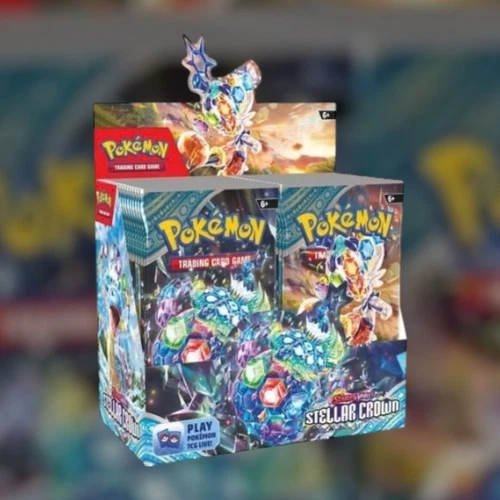 Stellar Crown Booster Box - Pokemon TCG - Scarlet & Violet - Sealed