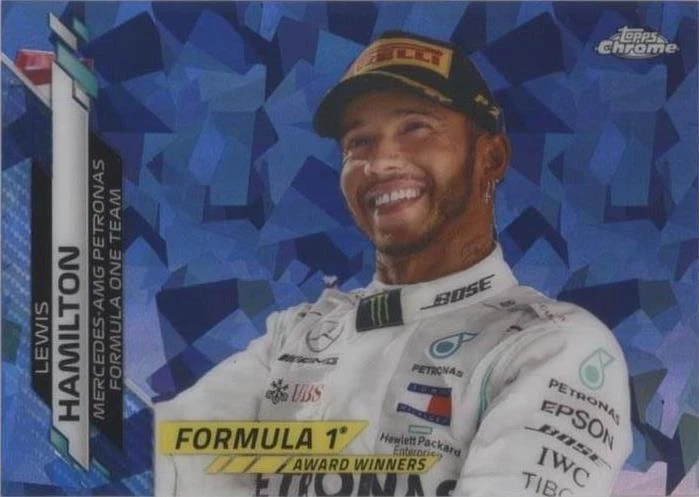 2020 Topps Chrome Sapphire Edition Formula 1 - Lewis Hamilton #197