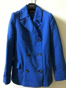 cobalt blue peacoat