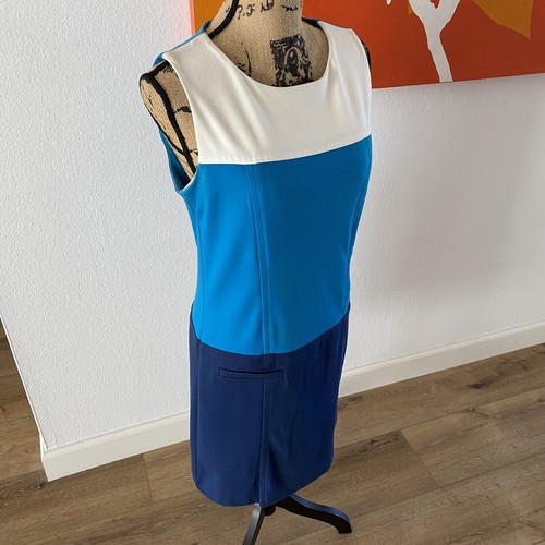 Robe Casual Colorblock Spiegel - Taille 6 (US) - Mi-longueur, Manches 3/4 - Neuve Avec étiquettes