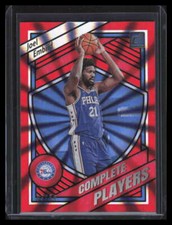 2020-21 Donruss Complete Players Holo Red Laser 2 Joel Embiid 63/99