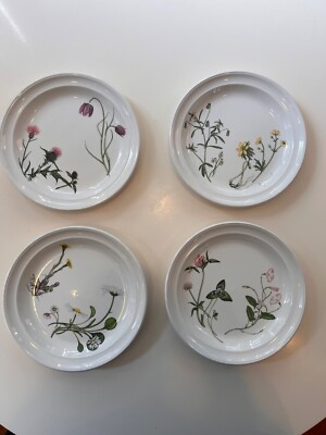 Portmeirion Queen's Hidden Garden Bread and Butter / Small Plates 7.5'' - 6 Avail