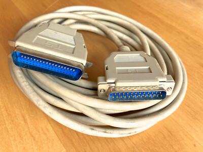 Computer Kabel 36 pol. Centronics - Sub D 25 pin (DB25) - Länge ca 5 m