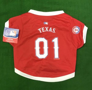 texas rangers dog jersey