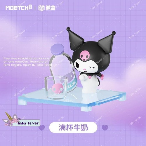 Figura Caja Ciega Confirmada Serie Snack Ocio Moetch Sanrio Kuromi Tú eliges - Imagen 14 de 17