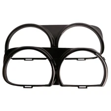 Pair Front Headlight Trim Cover Bezels Kit For 2015-2020 Dodge Challenger