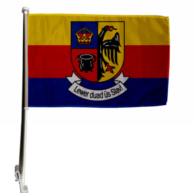 Autoflagge Nordfriesland Fahne Flagge Autofahne  Premium 30 x 45 cm