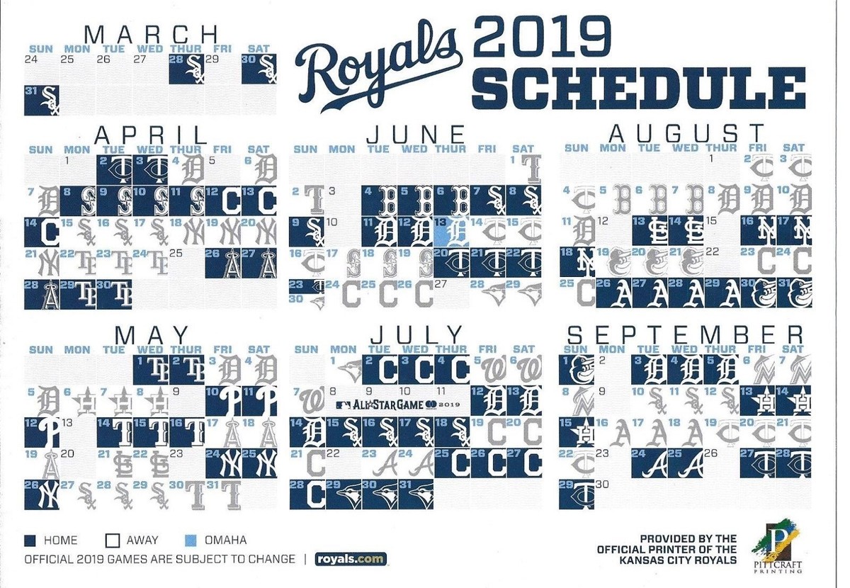 kansas-city-royals-2018-team-photo-2019-schedule-sga-9-30-18-perez-whit-gordon-ebay