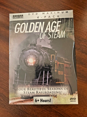 Golden Age of Steam 4-DVD Collector's Set NEW
