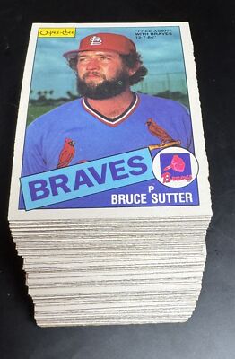 ハッピー、No.85 1985 O-Pee-Chee Baseball Cards 1-396 (EX-NM) - You Pick - Complete