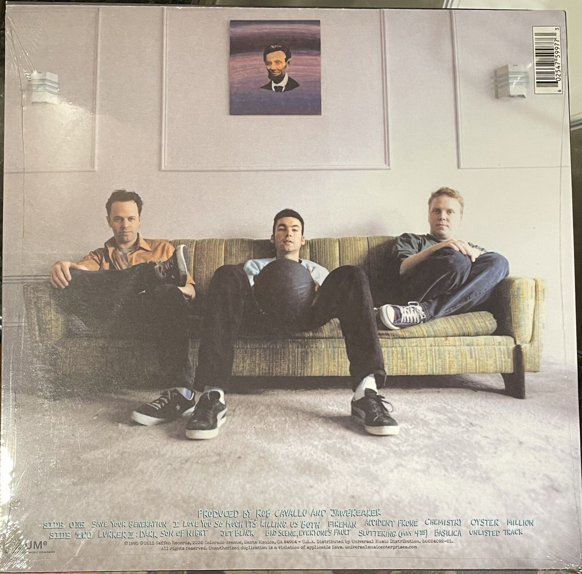 JAWBREAKER 'Dear You LP BLUE NEW Forgetters Jets To Brazil
